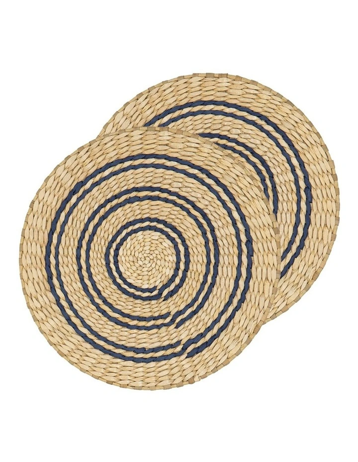 Fairhaven Round Placemats 2 Pack in Multi image 1