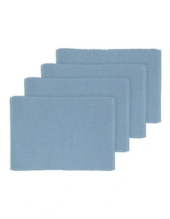 Newport Pale Blue 4pk Placemat
