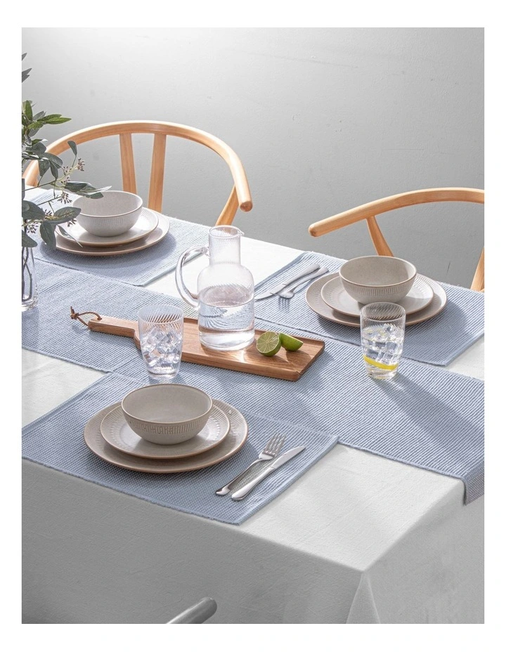 Newport Pale Blue 4pk Placemat image 3