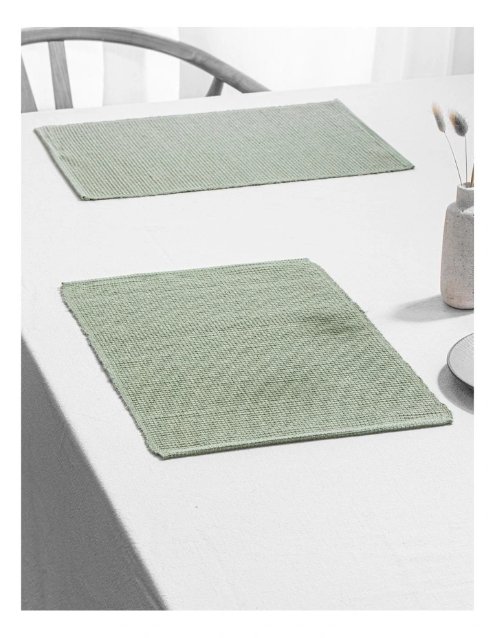 Newport Sage 4pk Placemat image 2