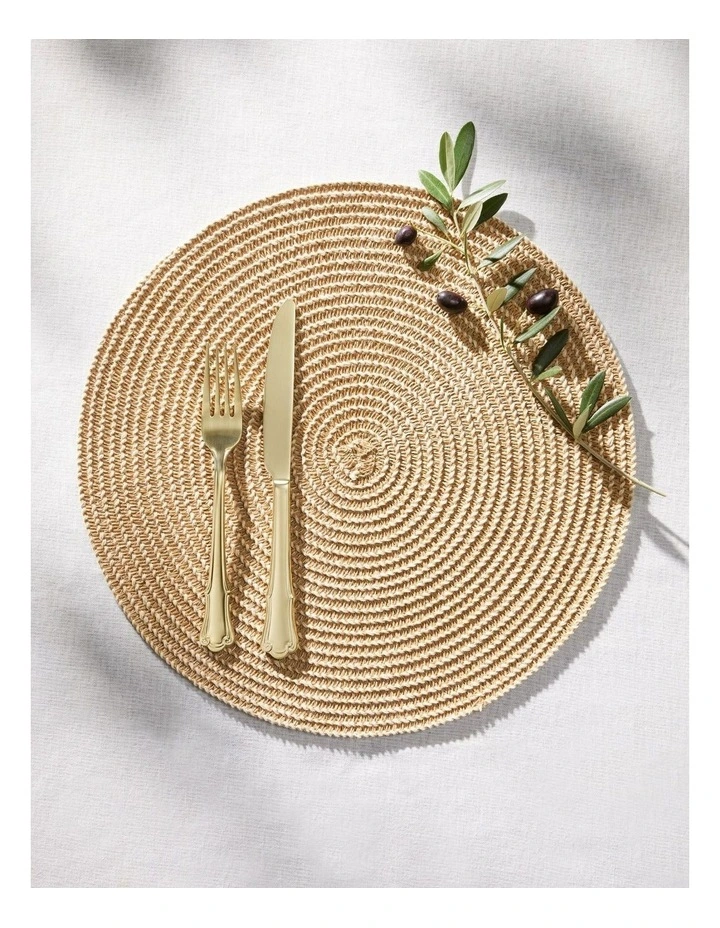 Cala Woven Placemat 36cm Natural image 5
