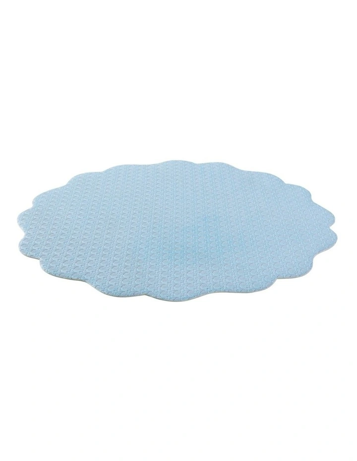 Banda Leather Look Placemat 38cm in Blue image 5