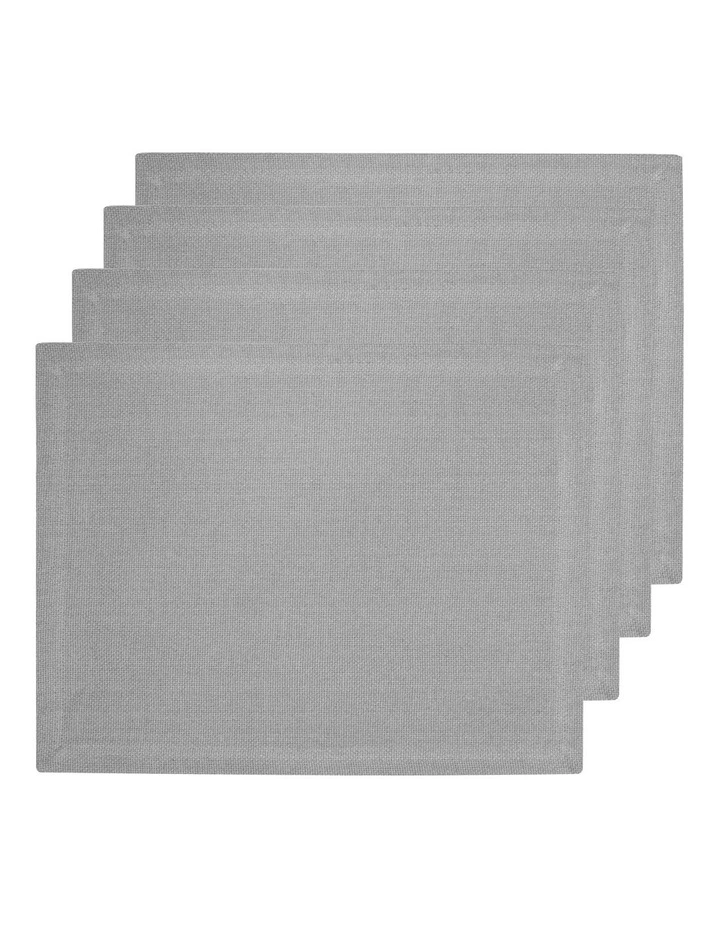 Lina Placemat 4 Pack in Grey image 1