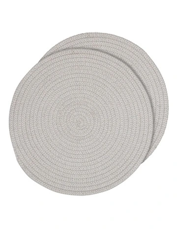 Nixon Placemat 2 Pack in White
