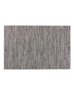 Lurex Stripe Placemat 45x30cm in Grey