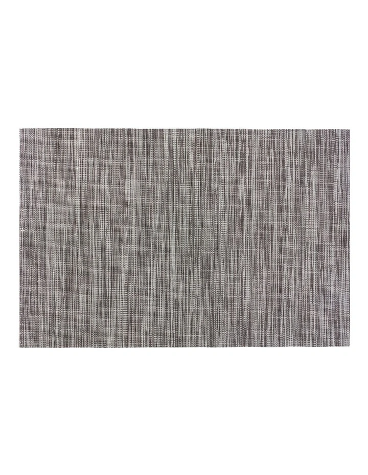 Lurex Stripe Placemat 45x30cm in Grey image 1