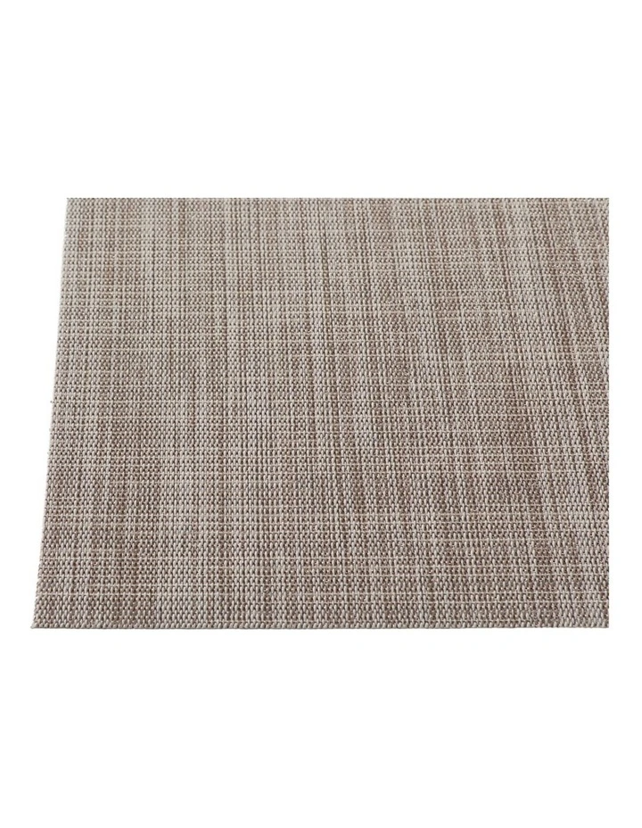 Lurex Stripe Placemat 45x30cm in Taupe image 4