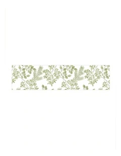 Gumdrop Table Runner 35x140cm in Green