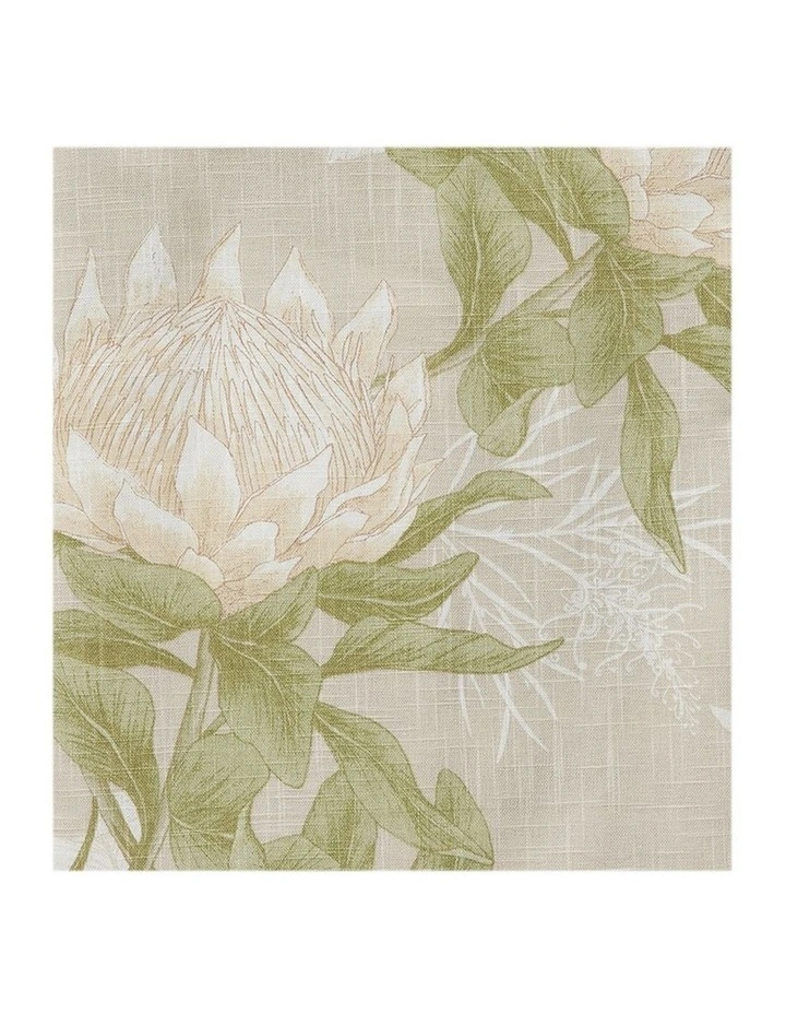 King Protea Table Runner 35x140cm in Green image 1