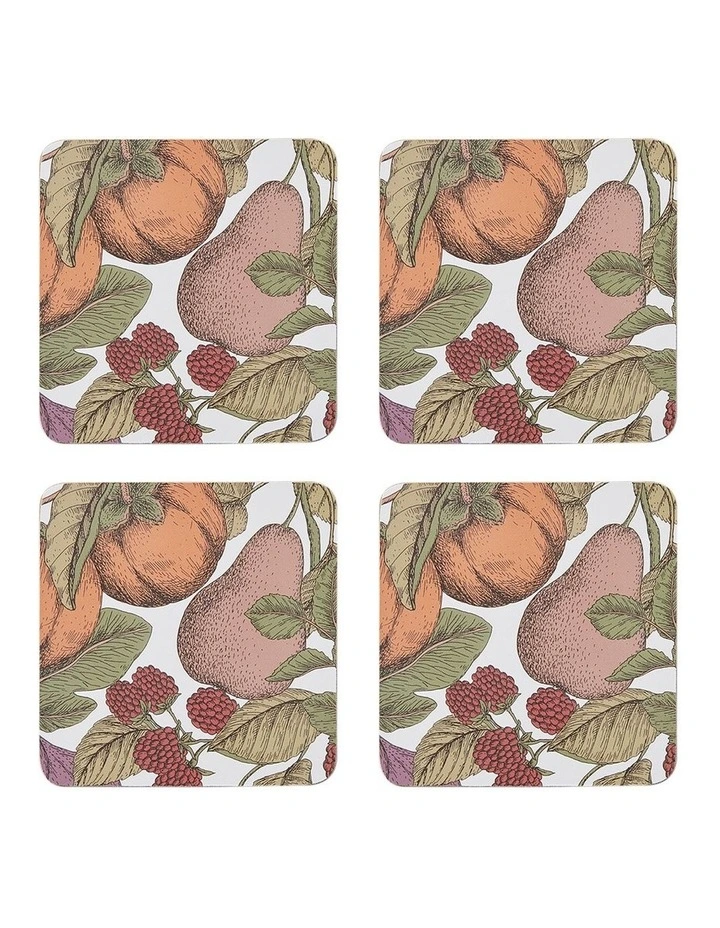 Orchard Coaster Set of 4 in Multi image 1