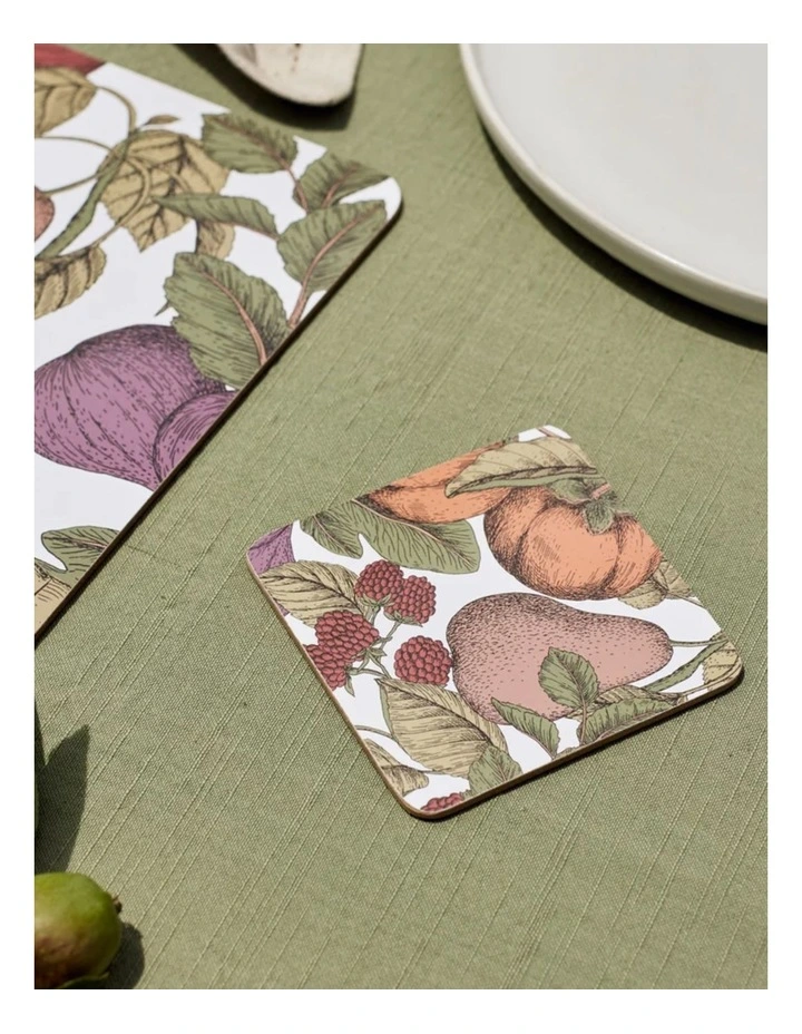 Orchard Coaster Set of 4 in Multi image 3
