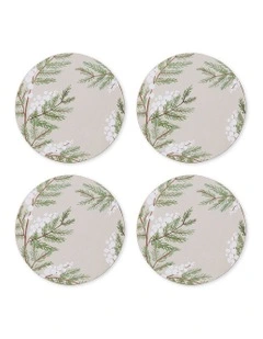 Snowberry Coaster Set Of 4 in Green