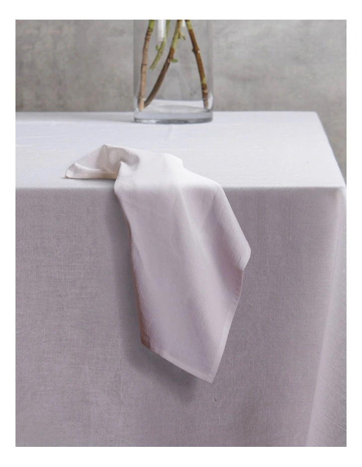 Oxford Napkin 4 Pack in White image 2
