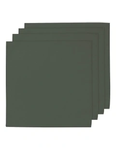 Oxford Napkin 4 Pack in Olive