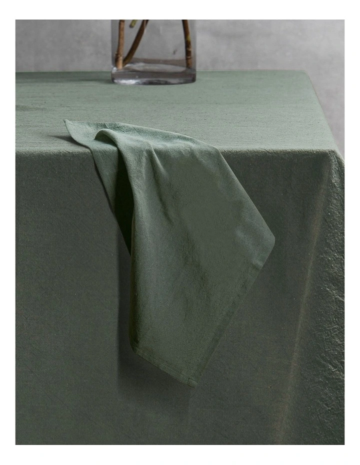 Oxford Napkin 4 Pack in Olive image 2