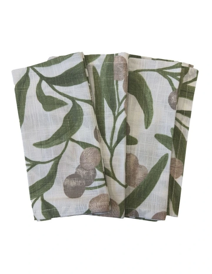 Lilly Pilly Napkins Set of 4 in Multi image 2