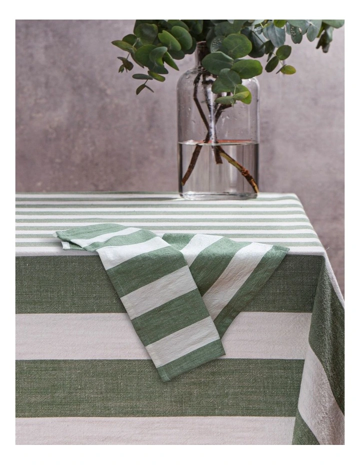 Hemingway Napkins 4 Pack in Green image 2