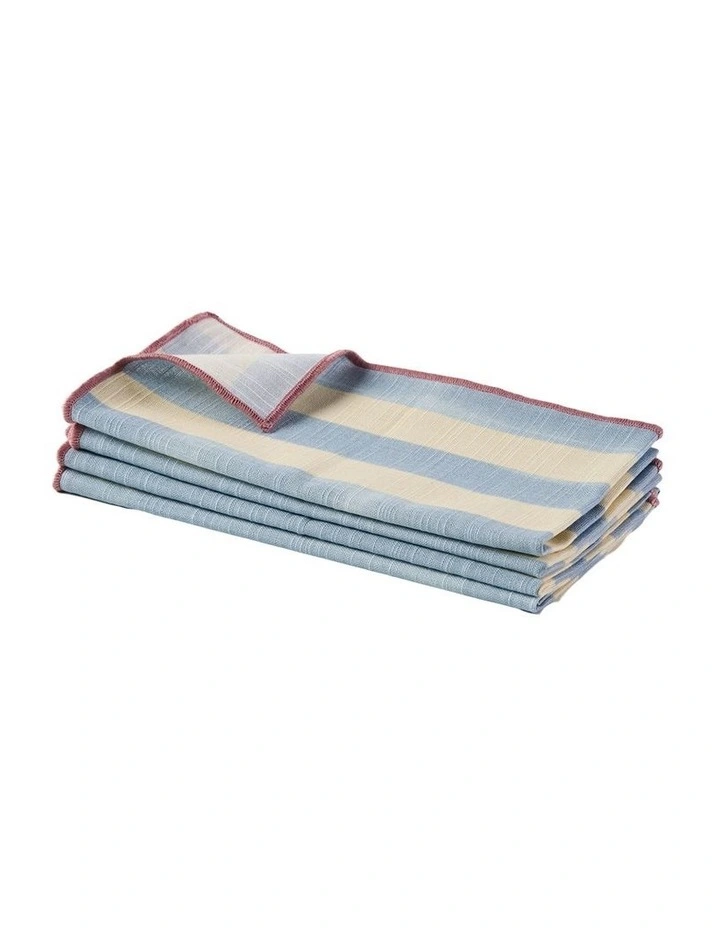 Como Napkin Set of 4 in Chambray image 1