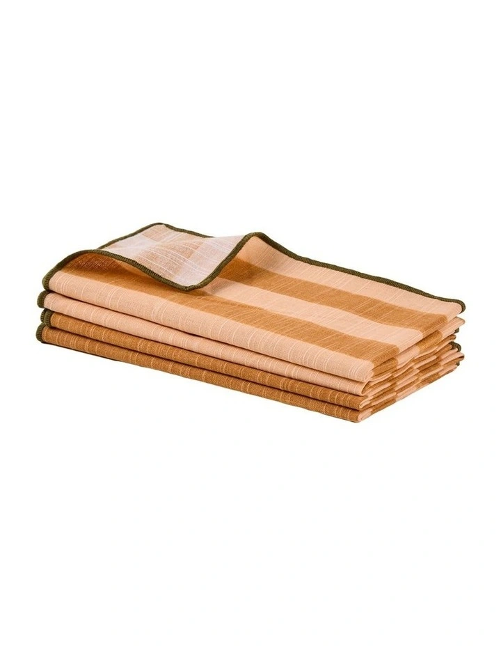 Como Napkin Set of 4 in Pumpkin image 1