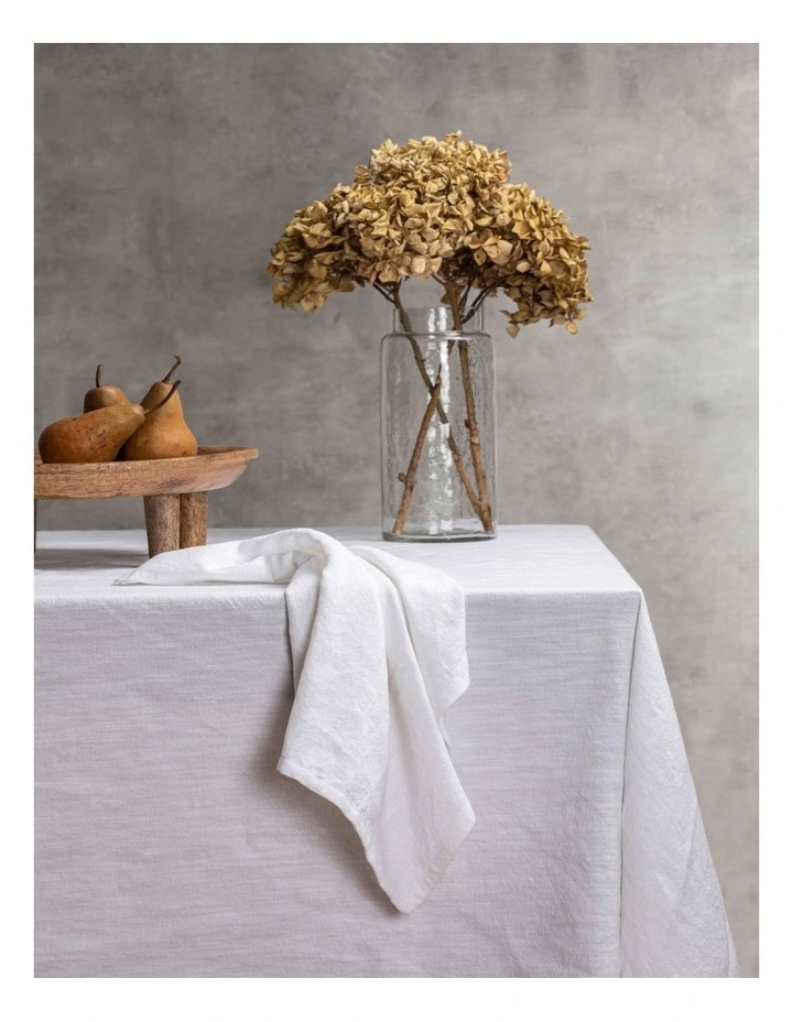 Lina Napkin 4 Pack in White image 2