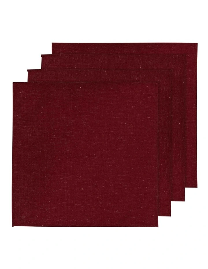 Seno Napkins 4 Pack in Berry image 1