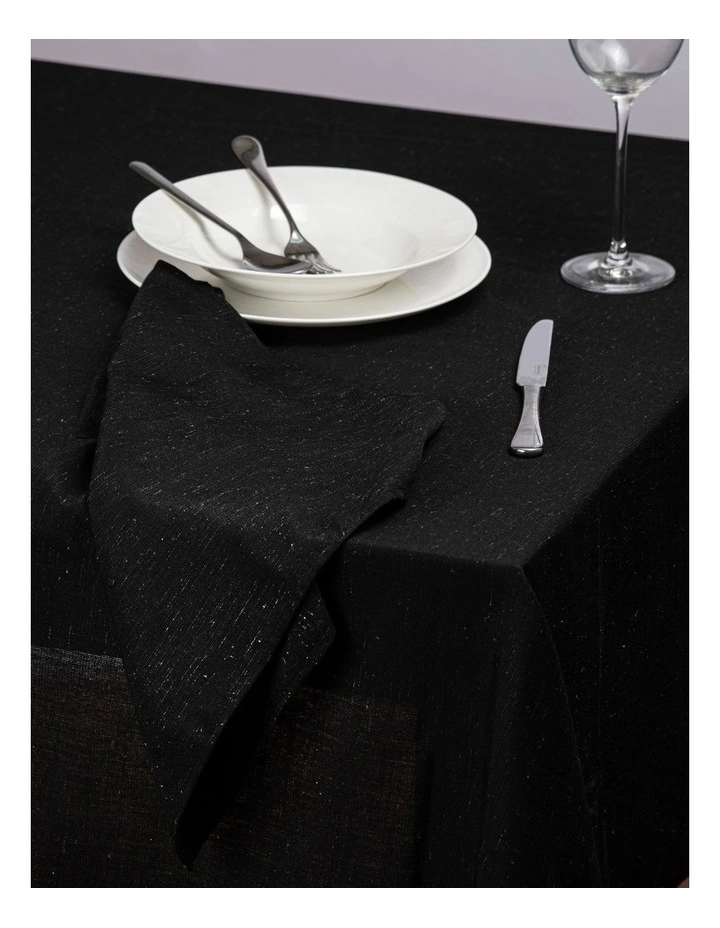 Seno Napkins 4 Pack in Black image 2