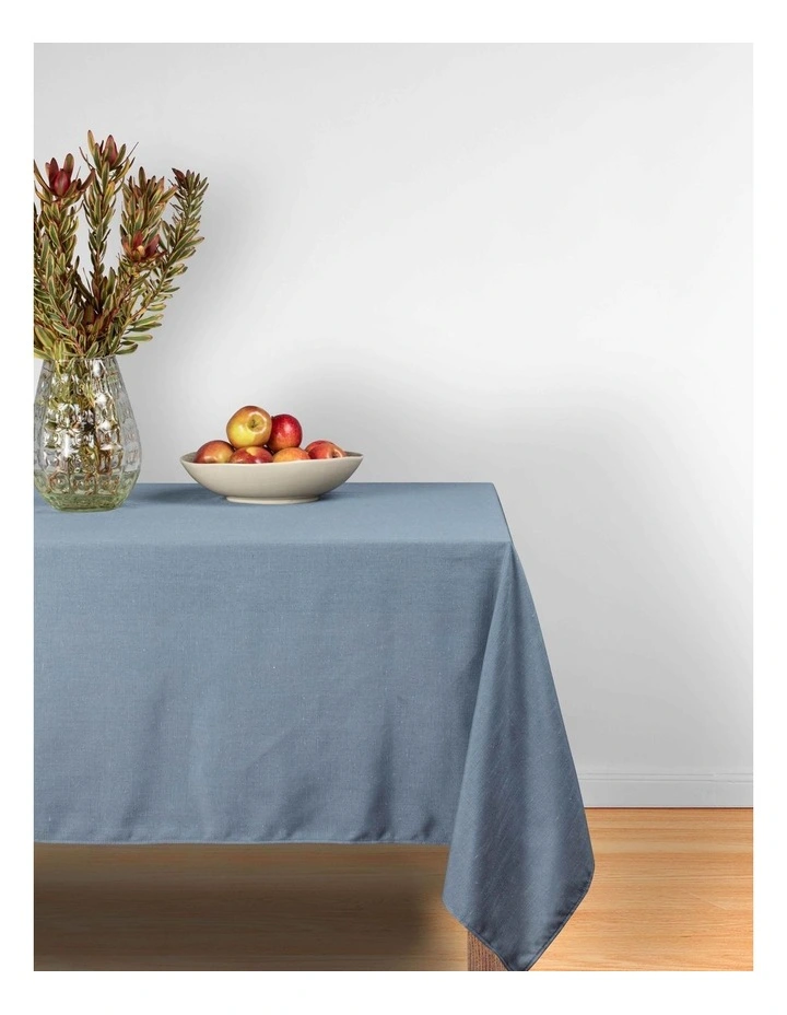 Seno Tablecloth 150x230cm in Blue image 2