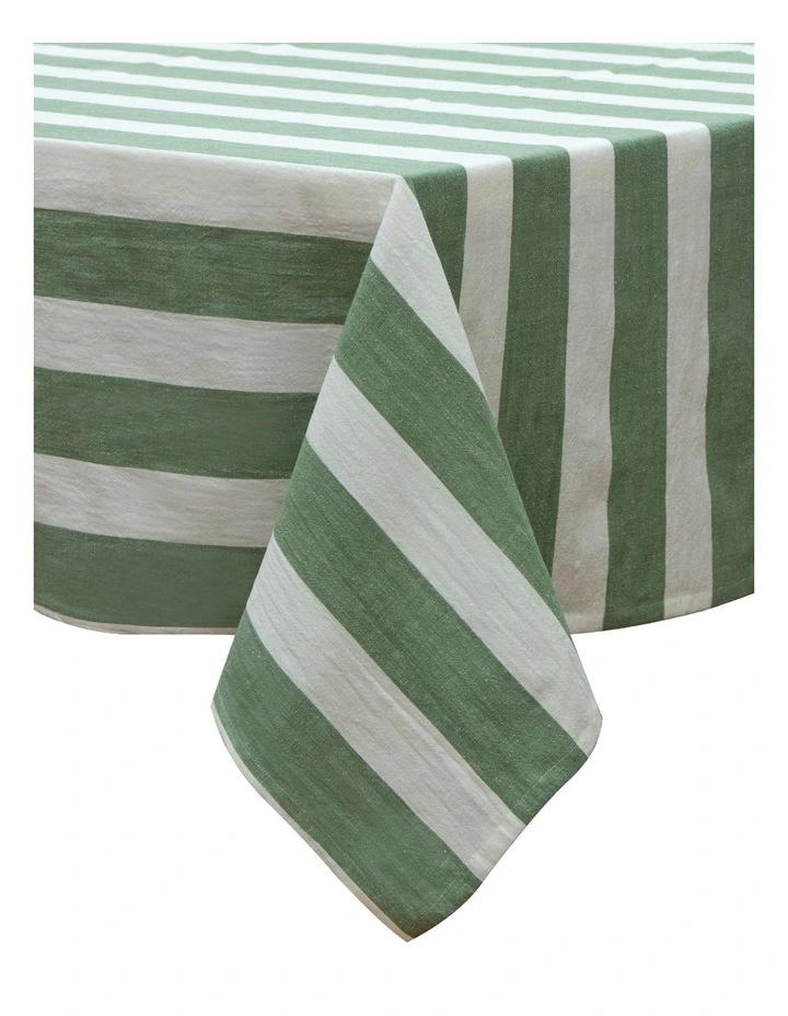 Hemingway Tablecloth 150x230cm in Green image 1