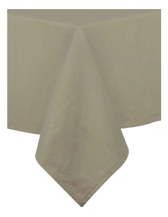 Oxford Tablecloth 150x230cm in Flax