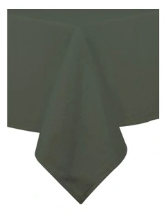 Oxford Tablecloth 150x230cm in Moss