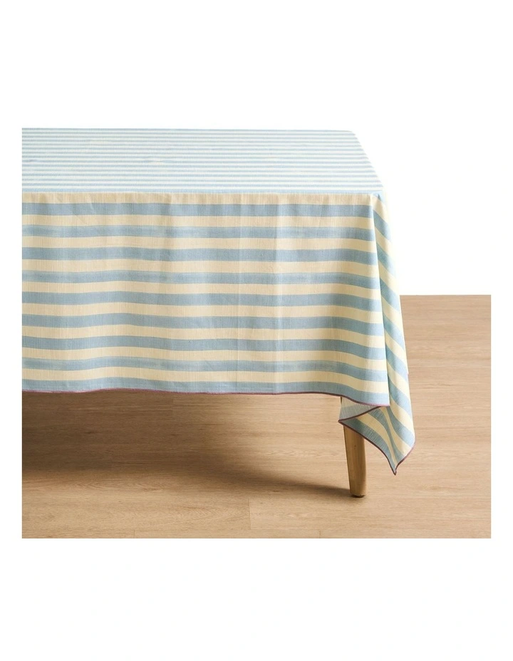 Como Tablecloth 180x305cm in Chambray image 1