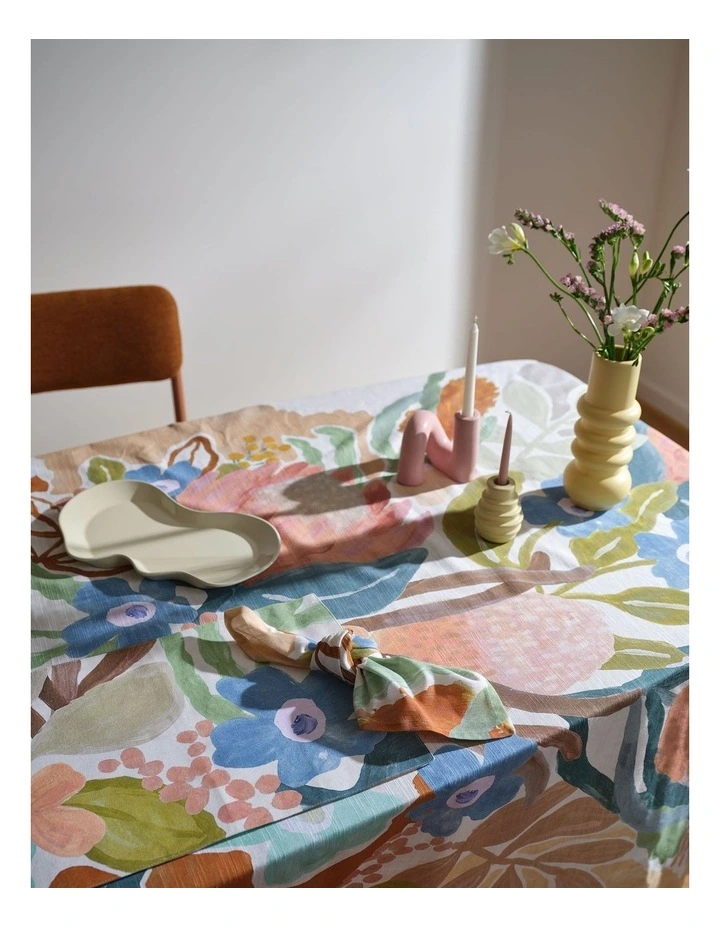 Maeve Tablecloth 150x275cm in Multi image 4