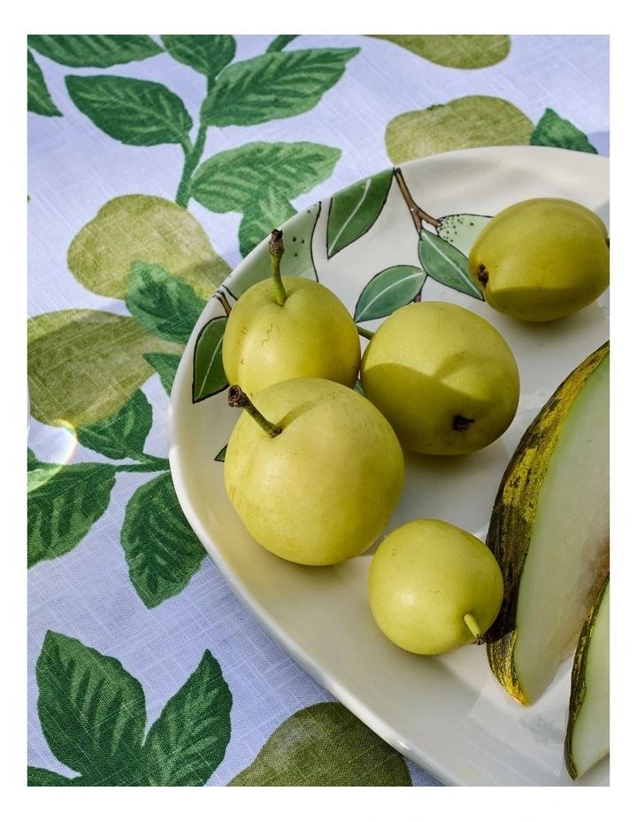 Pear Tree Green Tablecloth 150x230cm image 3