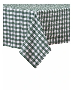 Allegra Tablecloth 270cm in Green