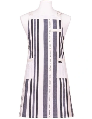 La Casa Apron in Black