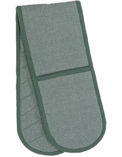 Eco Recycled Leaf Double Oven Mitt