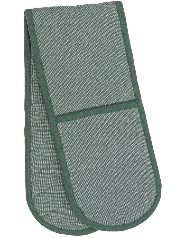 Eco Recycled Leaf Double Oven Mitt image 1