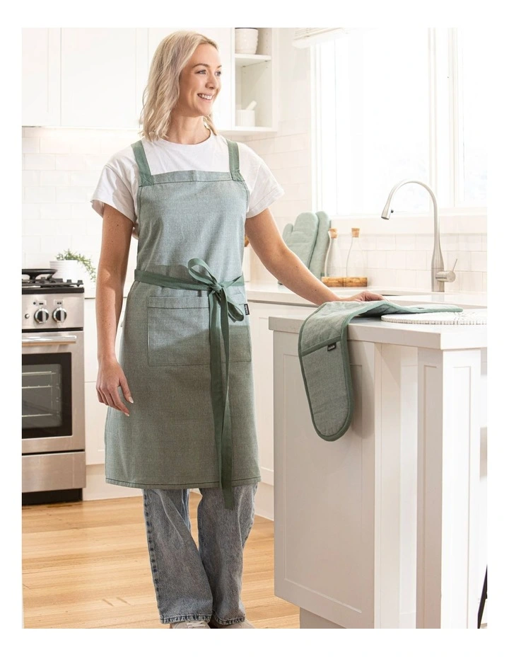 Eco Recycled Leaf Double Oven Mitt image 2