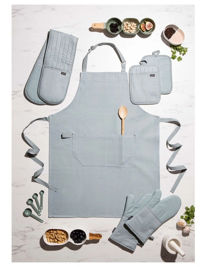 Lennox Oven Mitt in Sea Mist image 2