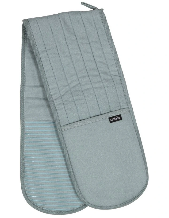 Lennox Double Oven Mitt in Sea Mist image 1