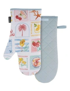 Capri Oven Mitt 2 Pack in Multi