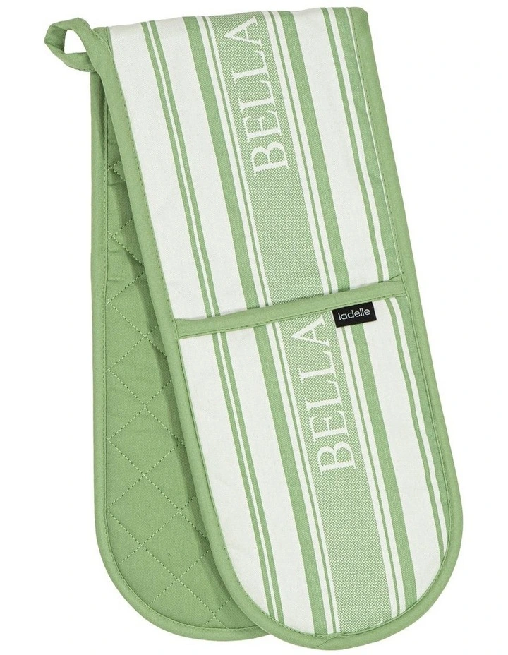Bella Casa Sage Double Oven Mitt image 1