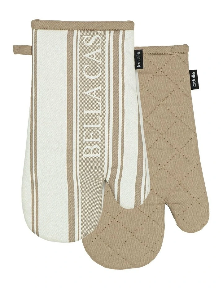 Bella Casa Latte 2pk Oven Mitt image 1