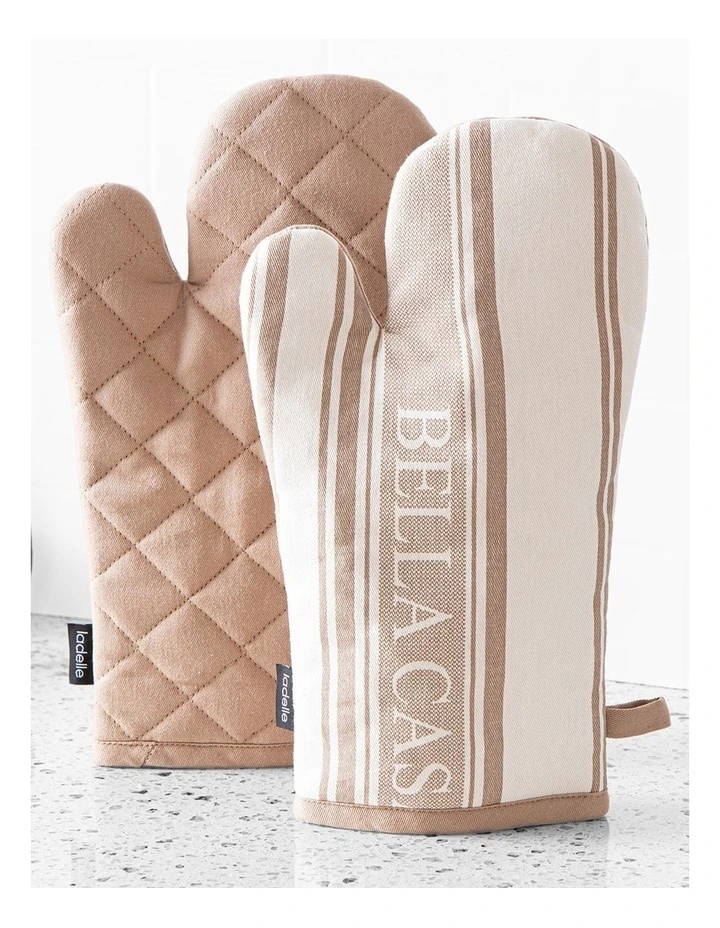 Bella Casa Latte 2pk Oven Mitt image 2