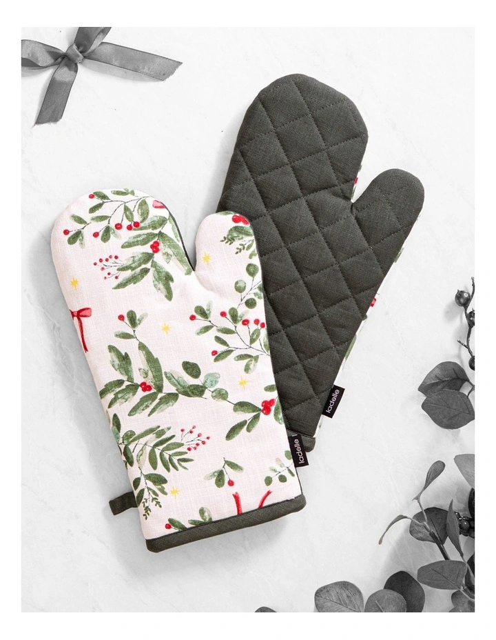 Christmas Foliage 2pk Oven Mitt image 3
