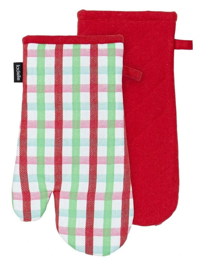 Christmas Weave 2pk Oven Mitt image 1