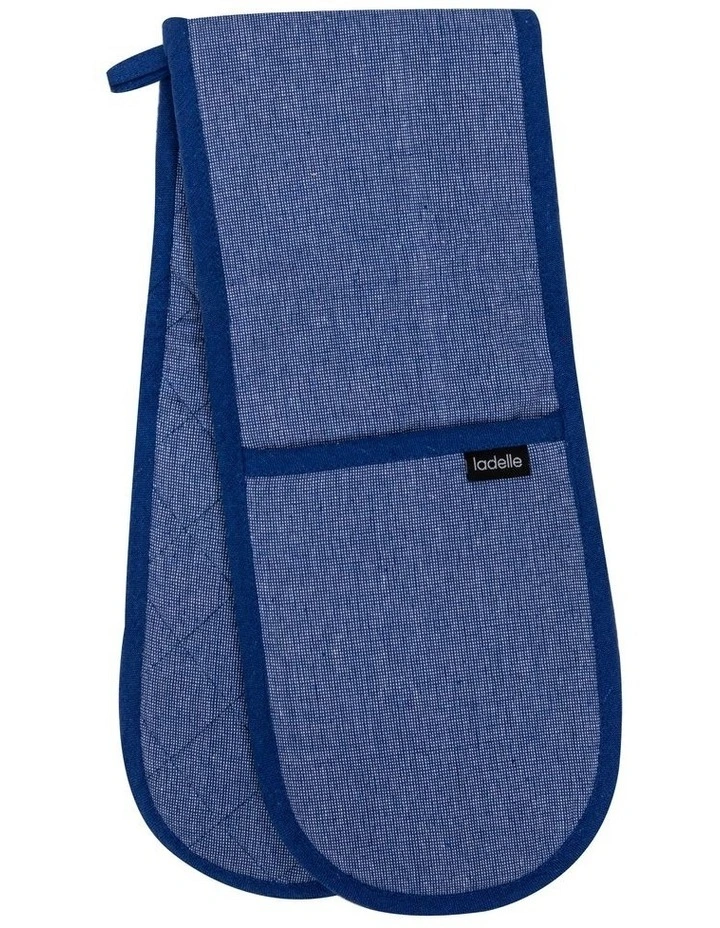 Eco Recycled Double Oven Mitt in Royal image 1