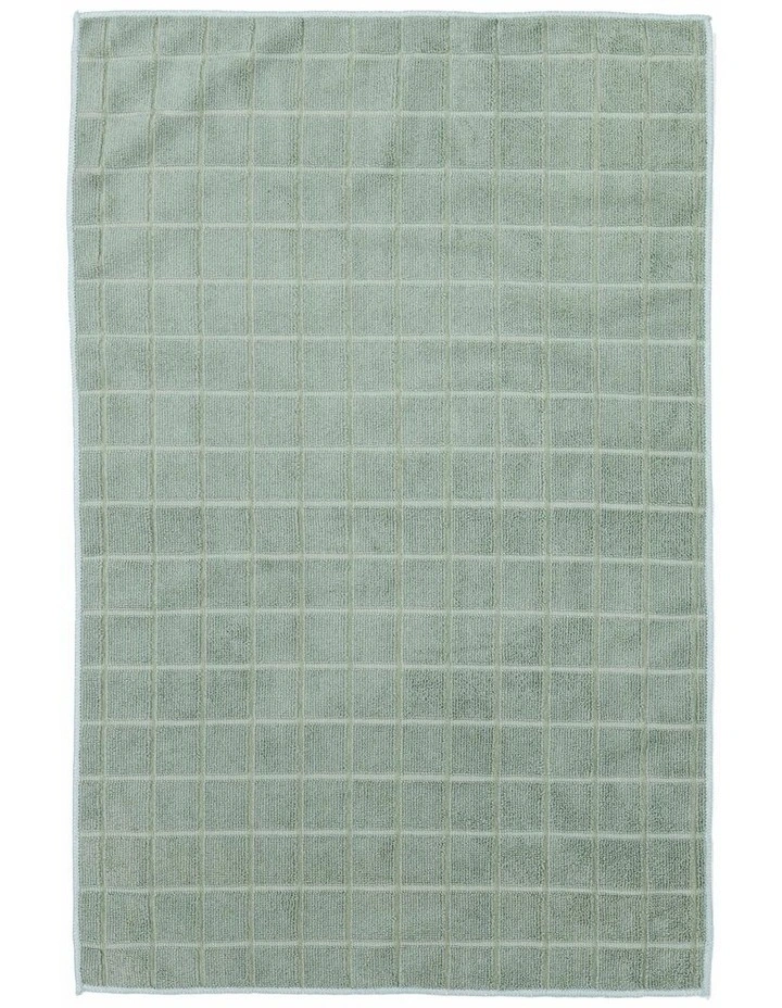 Benton Kitchen Towel Green 4 Pack in Green image 3