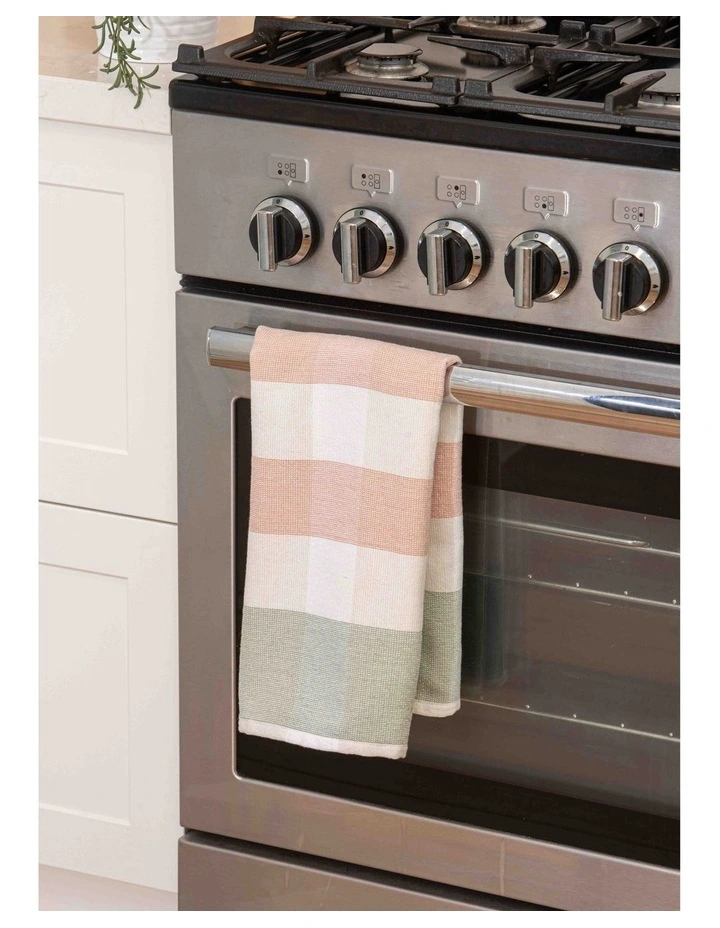 Bailie Terry Kitchen Towel 2 Pack in Pink image 2