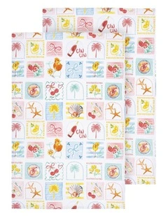 Capri Kitchen Towel 2 Pack in Multi
